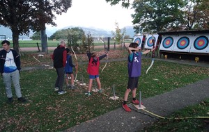 Le raid départemental multisports de l'UNSS : le Club des Archers murois participait !