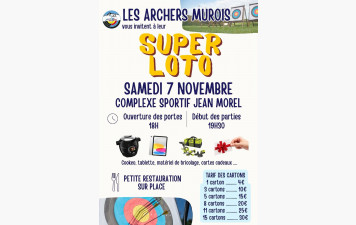 LOTO du Club samedi 7 novembre 2026