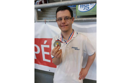 Mickaël BRACHET Vice-champion de France Sport Adapté !!!