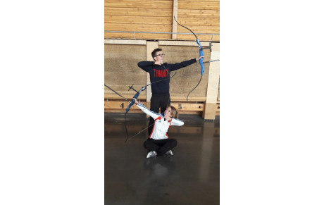 Camille et Hugo s'initient pour être nos futurs entraineurs