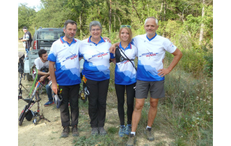 Premières compétitions pour les Archers Murois